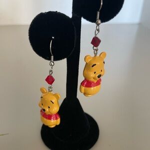 *Handmade* Pooh Bear Earrings